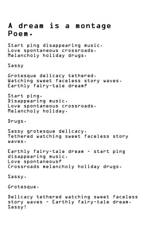 dream montage poem image 2